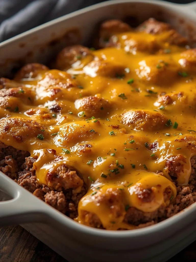 Delicious Quick Keto Casserole served in a dish